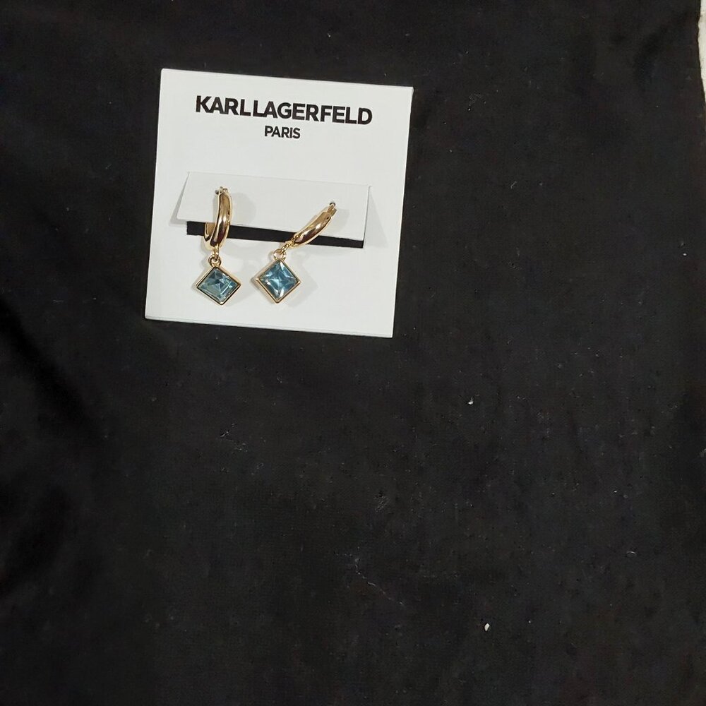 ***LOW START *** NWT Karl Lagerfeld Earrings